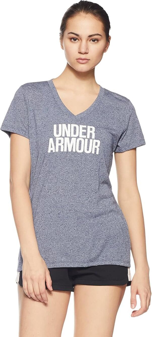 NEW Under Armour Women's Threadborne V-Neck  LARGE